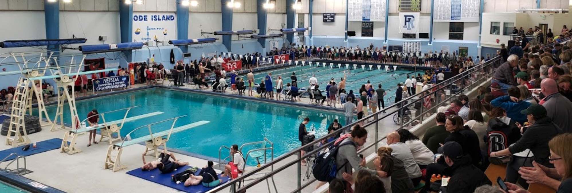 University of Rhode Island Aquatics pool